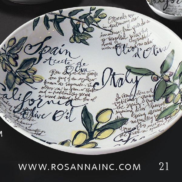 Rosanna Olive Oil Porcelain China Pasta Dish & Reviews Wayfair